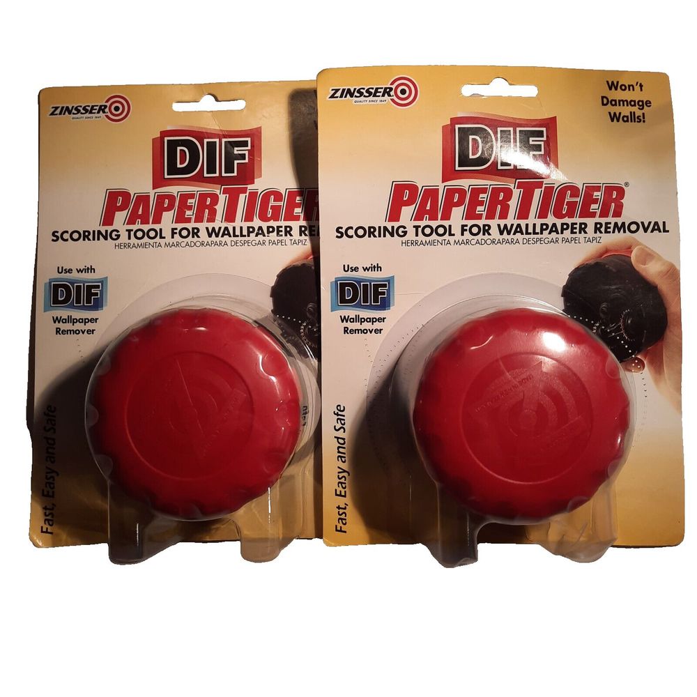 Zinsser DIF Paper Tiger Wallpaper Removal Tool #02966 - Set of 2